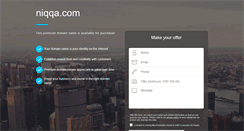 Desktop Screenshot of niqqa.com